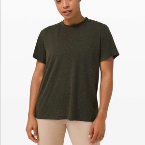 •SOLD• Lululemon All Yours Tee Dark Olive